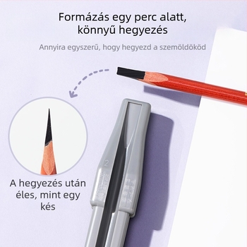 Hengsi szemöldökceruza reszelő – faanyagú Duckbill dizájn, új modell