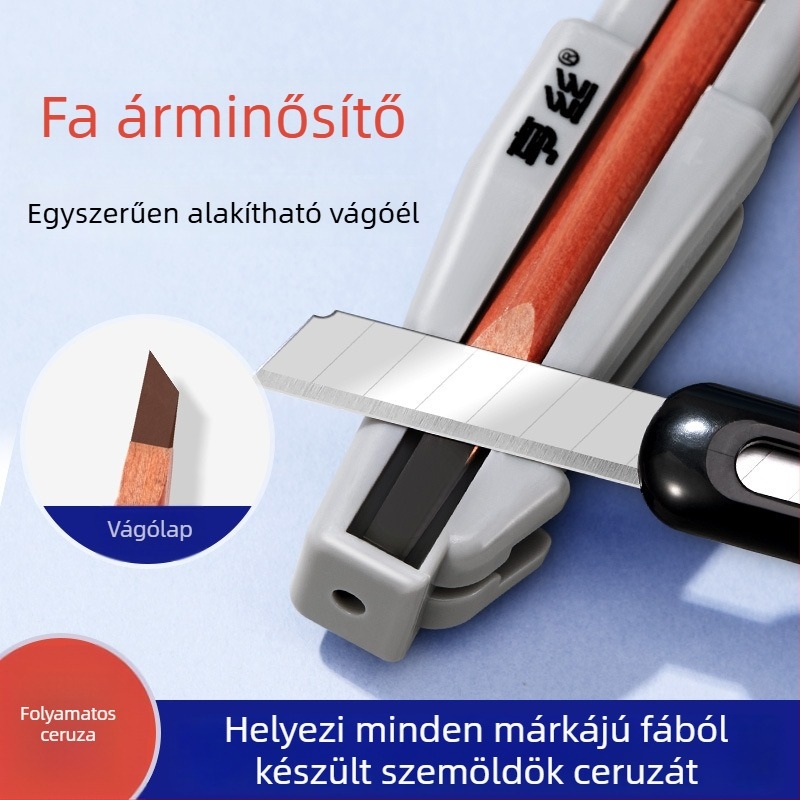 Hengsi szemöldökceruza reszelő – faanyagú Duckbill dizájn, új modell