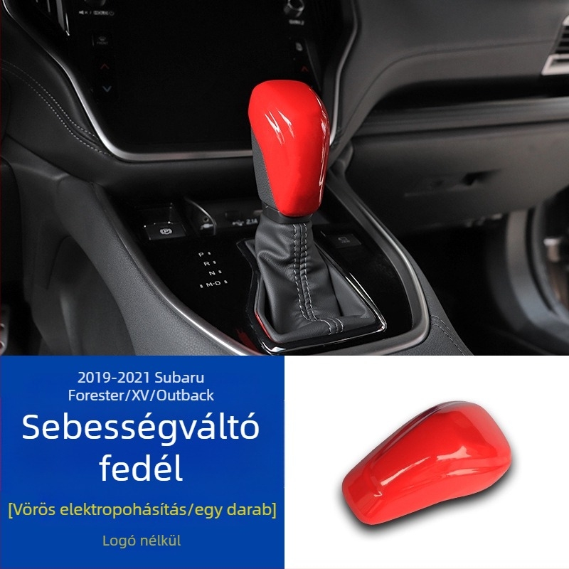 Subaru 18–21 Forester XV Outback belső váltókar matricája – műanyag keret, Spire márka, logó nélkül