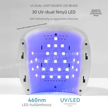 Lábujj körömlámpa - Modell G2MJD19, Zhejiang eredet, Hazai termék
