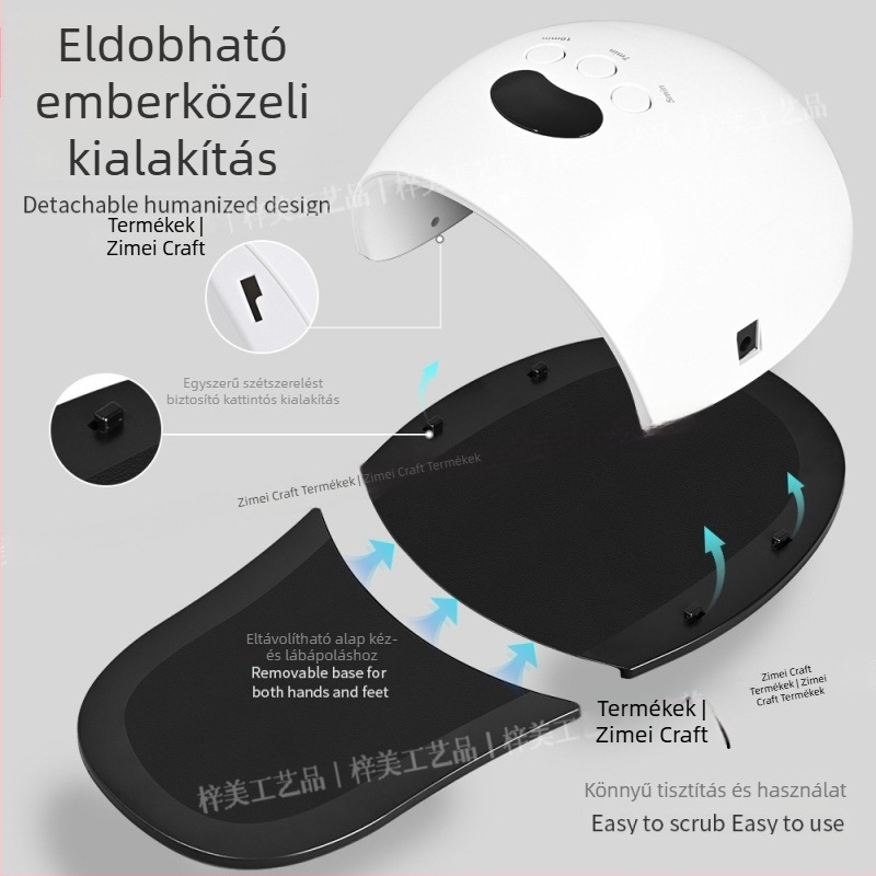 Lábujj körömlámpa - Modell G2MJD19, Zhejiang eredet, Hazai termék