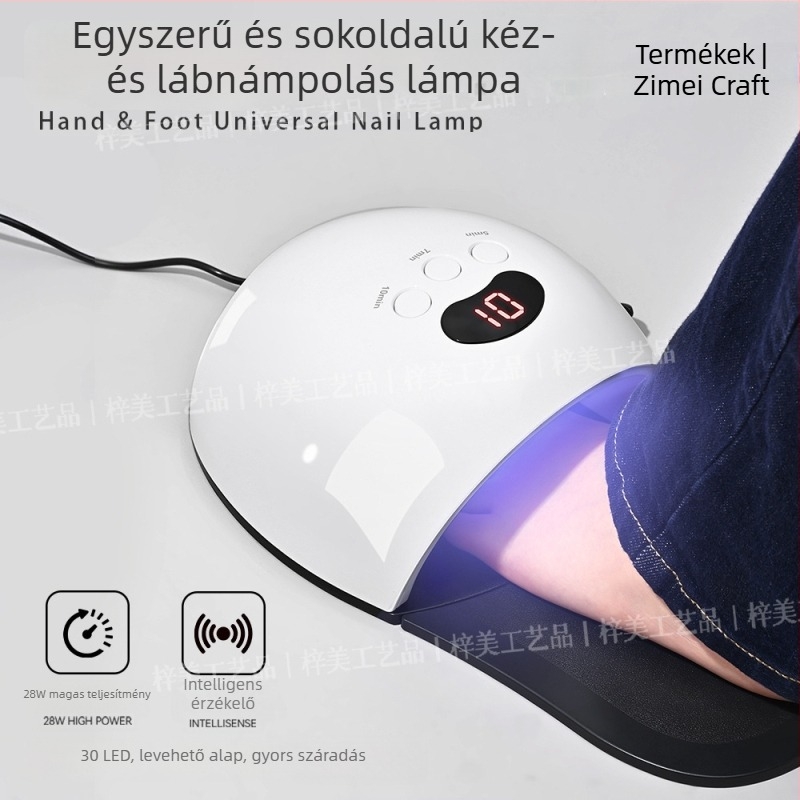 Lábujj körömlámpa - Modell G2MJD19, Zhejiang eredet, Hazai termék