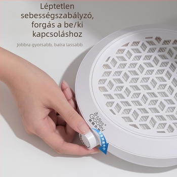 Manikűr turbina porszívó – Csendes, Erős szívás, Por szűrő, Hálózati tápegység