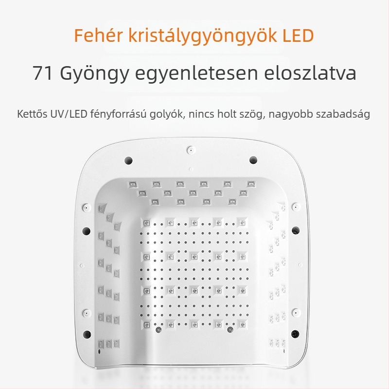 Körömlámpa fototerápiás készülék — Hordozható gyorsszárító gél-lakk lámpa kéz-támasz