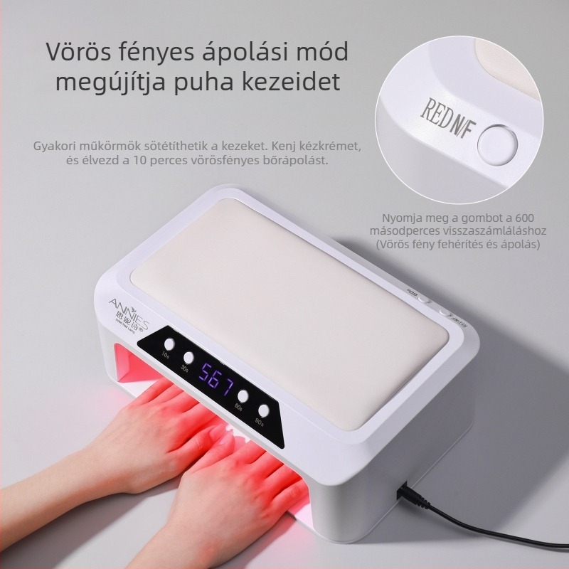 Kéz fototerápiás lámpa párnával — hazai márka, engedélyezett magánmárka, mindennapi felhasználók számára