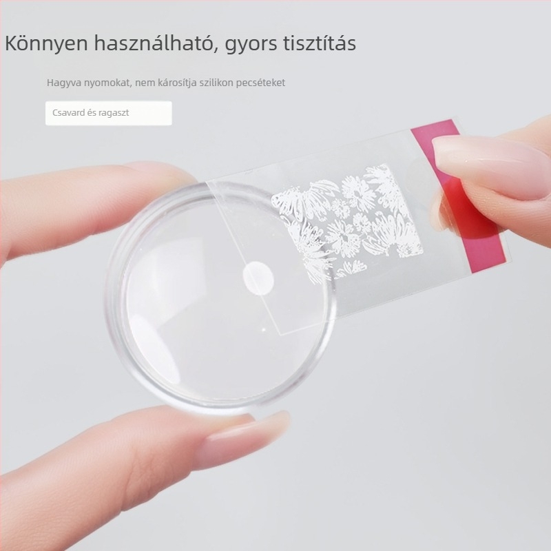 Manikűr stamp tisztító szalag – egyszer használatos, téphető, többfunkciós köröm eszköz a Hongnuo Beauty-től