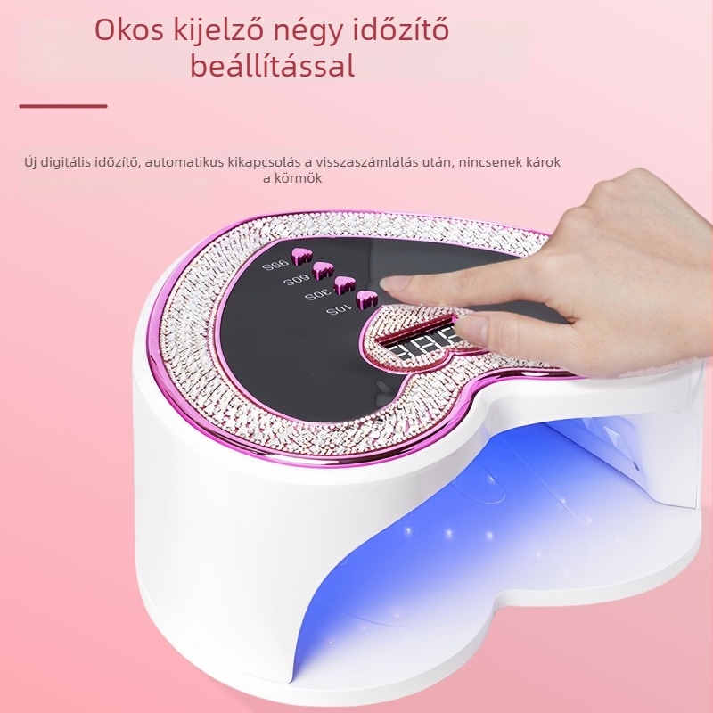 Sun19mini Körömlámpa intelligens szenzorral – köröm sütő lámpa és fototerápiás készülék