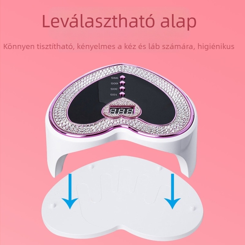 Sun19mini Körömlámpa intelligens szenzorral – köröm sütő lámpa és fototerápiás készülék