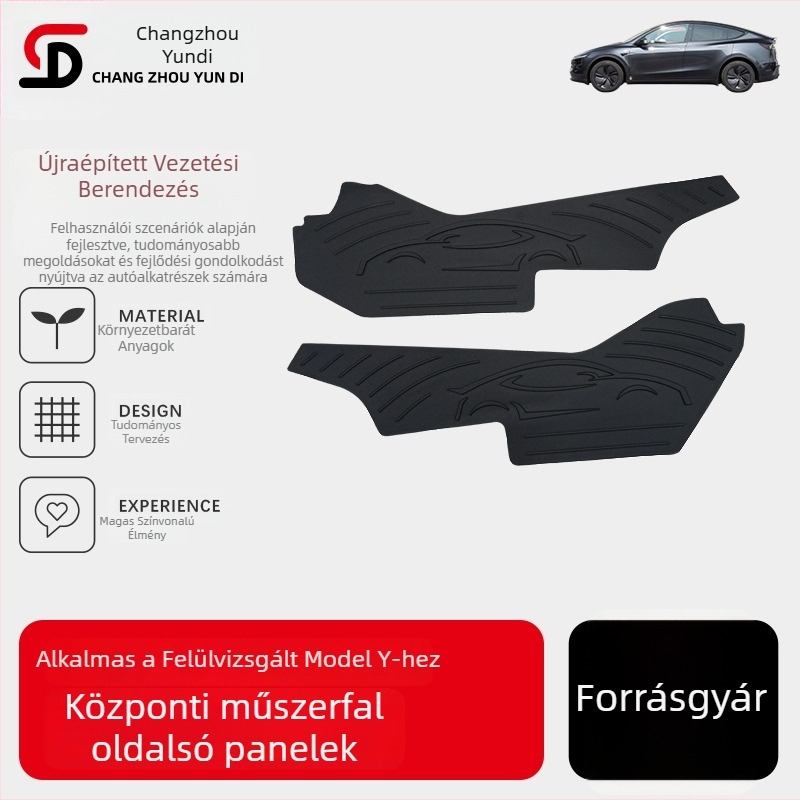 Model Y középső kormányvédő oldalsó anti-kick pad (25 variáns) – TPE anyag – Márka: Yundi – Kód: Ctsl-m3-wsj024-02