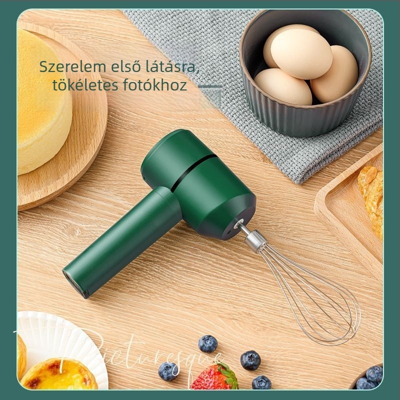 Elektromos kézi mixer, tejszínhab verő, tejhabosító, teljesen automata sütőeszköz