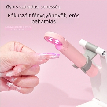 2025 Új mini hordozható köröm-szárító lámpa – modell s183, OEM márka, hordozható manikűr eszköz