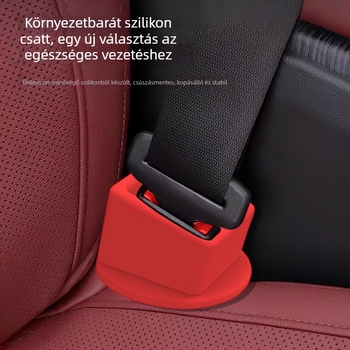 Autóhoz való biztonsági csattartó, műanyagból, modell Routine, logónyomtatás elérhető