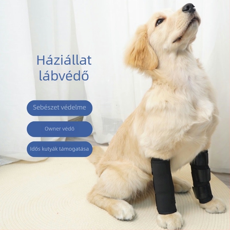 Idős kutyák könyökvédő szalagja, poliészter szálból, általános használat, melegen tart