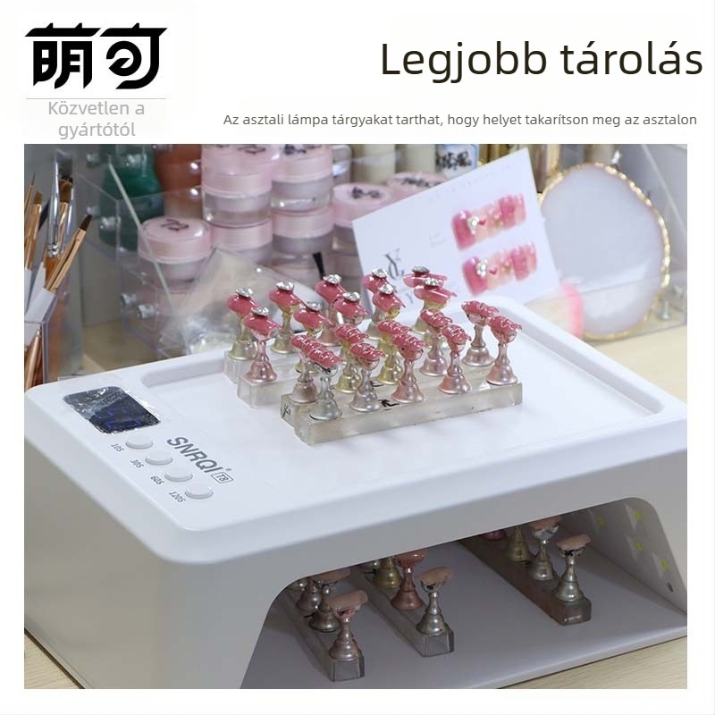 LED körömlámpa, modell SNRQI — Guangdong eredetű, 6 hónap garancia