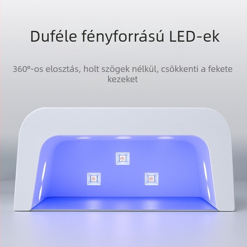 UV LED körömlámpa géllakkok gyors megkötésére – gyors száradás, géllakk-szárító