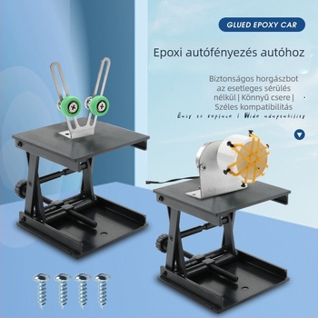 Gujing horgászbot epoxigyanta ragasztó- és vezetőgyűrű tekerő gép, DIY forgóbot eszköz – Gujing