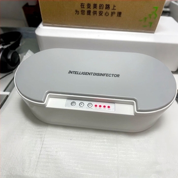 Manikűr eszközök fertőtlenítő doboza LED UV sterilizációval és töltéssel, többfunkciós sterilizáló, OEM, körülbelül 0,5 kg