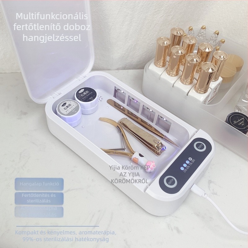 Osni Manikűr Eszköz Dezinfekciós Doboz UV Sterilizálással - Helyi Márka, Importálatlan