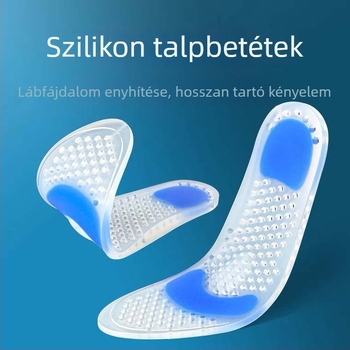 Szilikon sporttalp – nyári, könnyű, légáteresztő, méhsejt mintázatú, magasságot növelő, vastag talp.