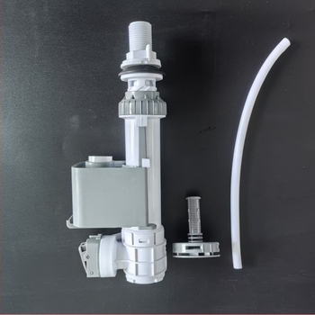 WC-bemeneti szelep – Huafei, bliszter anyagból, nyomógombos működtetés, tartályhoz tartozó kiegészítők, testreszabás