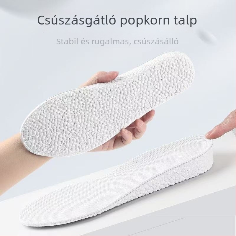 EVA anyagú magasságot növelő talpbetét cipőkhöz | Teljes talpbetét, kompatibilis sportcipőkkel, bakancsokkal, casual és munkacipőkkel | Uniszex