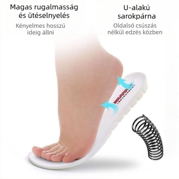 Latex talpbetét sportcipőkhöz – izzadság-abszorpció, teljes talp, uniszex