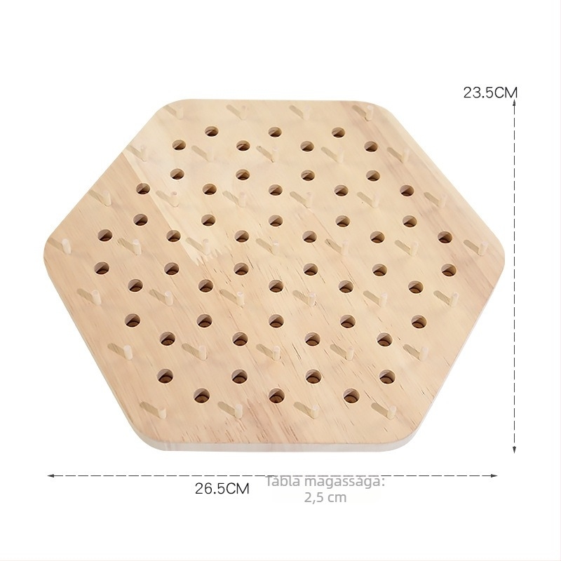Fából készült geometriai háromszög sakk puzzle gyermekeknek, 4-6 évesek, fejleszti a gondolkodást, a kéz-szem koordinációt, interaktív játék
