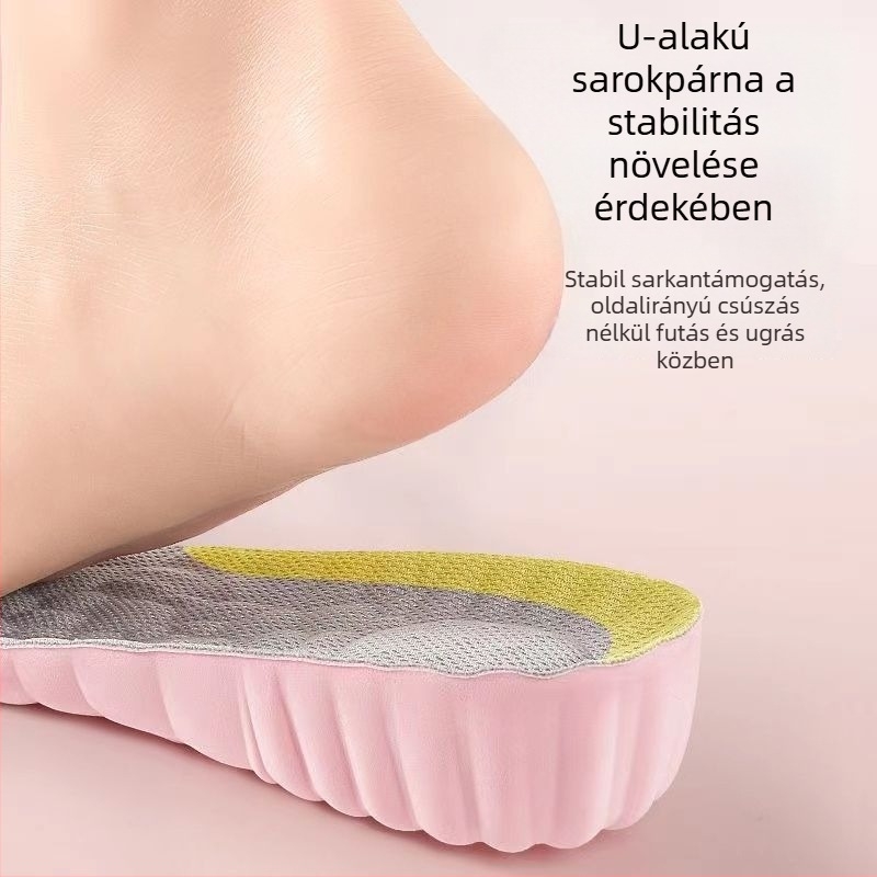 Női magasságot növelő talpbetét, rejtett belső emelő, nedvszívó, szagellenálló, ütéscsillapító, Martin csizmákhoz