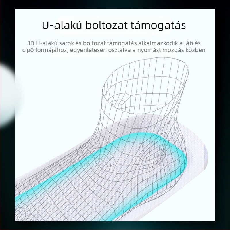 EVA magasságot növelő talpbetét, uniszex, teljes talpbetét, modell Increased height-601