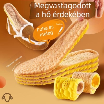 PU talpabetét – teljes hosszúságú fleece-sel, izzadság-abszorber, téli használatra