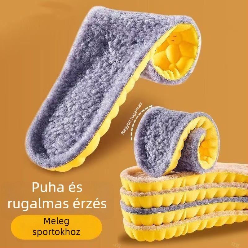 PU talpabetét – teljes hosszúságú fleece-sel, izzadság-abszorber, téli használatra