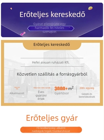 Irodai blúz chiffon anyagból, 100% poliészter, elasztán <10%, rövid ujjú, gallér (Chiffon; 100% Polyester; Elasztán <10%)