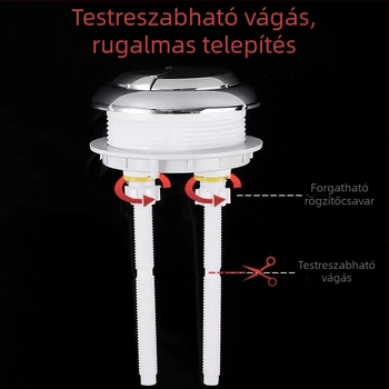 WC-tartály öblítő gomb kiegészítő — műanyag, Madloog/Medilong márka, kategória 1158, használati mód 588