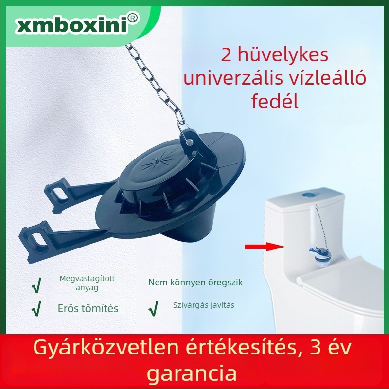 WC tartály kiegészítő: PVC anyag, lefolyó szelep, kézi szerelés, márka xmboxini, modern minimalista stílus