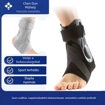 Bokaszalag neoprénből, lélegző, elasztikus kompresszió, rehabilitációs támogatás (univerzális illeszkedés)