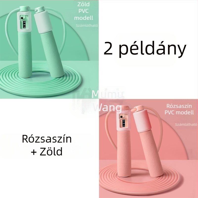 Intelligens számoló ugrókötél diákok számára, állítható hosszúság, PVC anyag, sport edzés