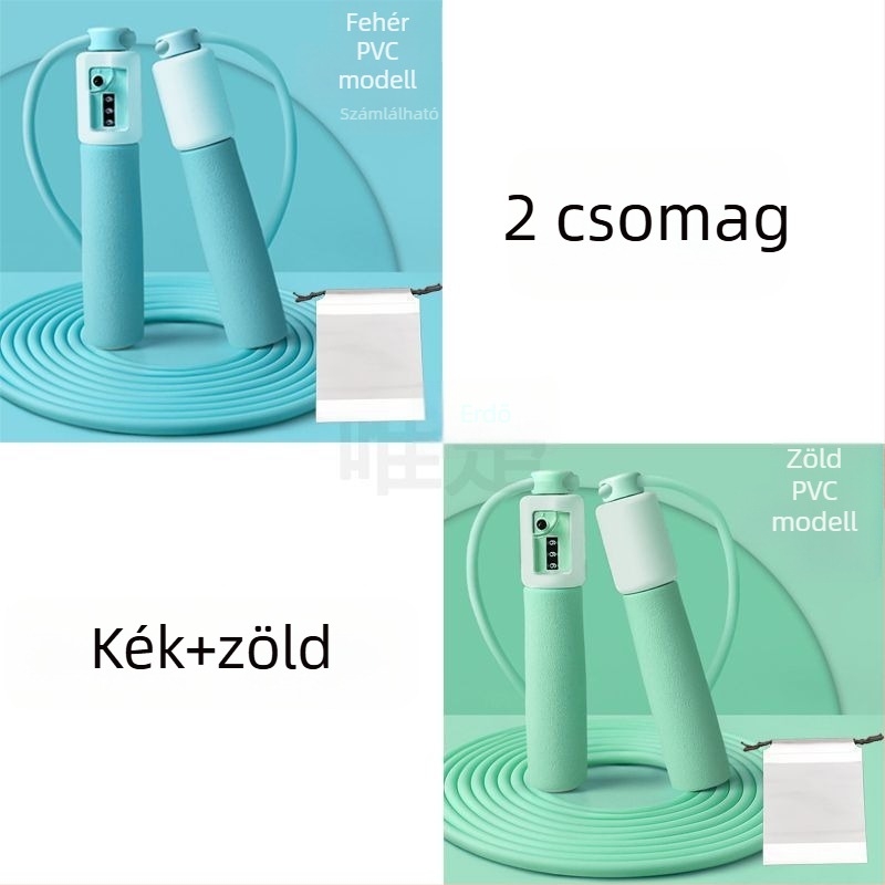 Intelligens számoló ugrókötél diákok számára, állítható hosszúság, PVC anyag, sport edzés