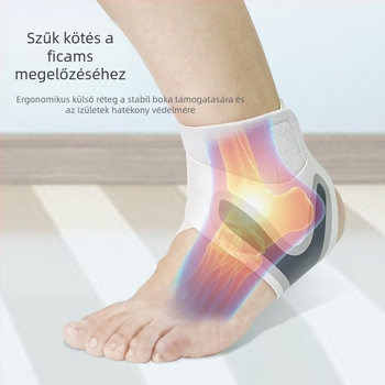 Bokavédő, lélegző gumi, futáshoz és badmintonhoz