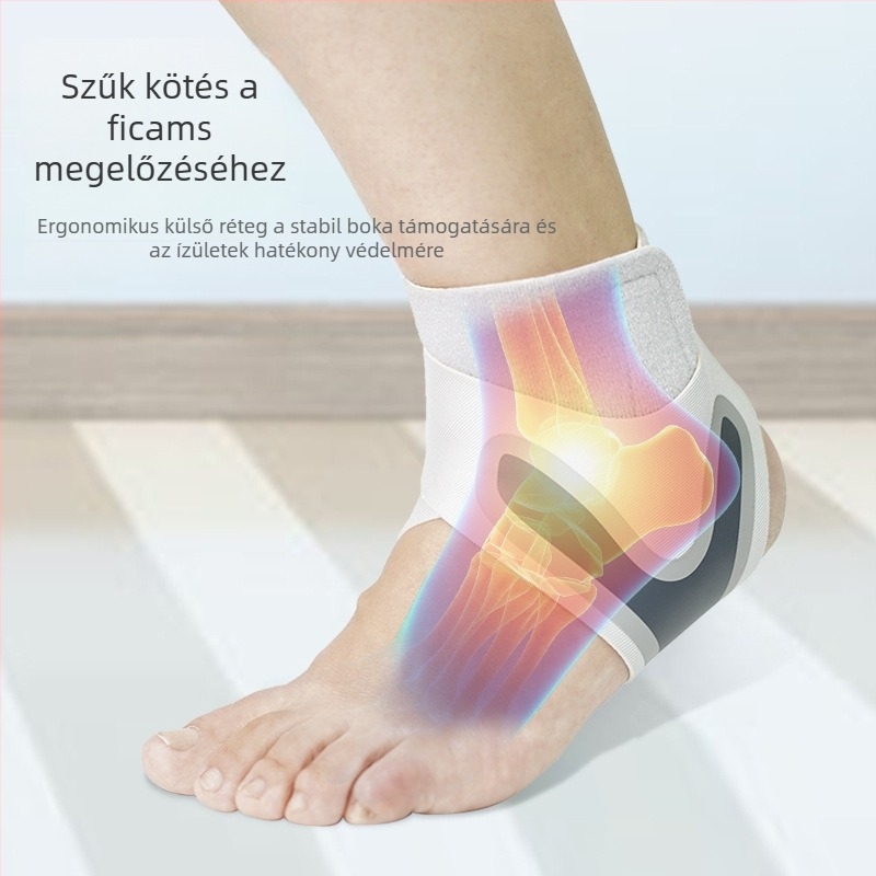 Bokavédő, lélegző gumi, futáshoz és badmintonhoz