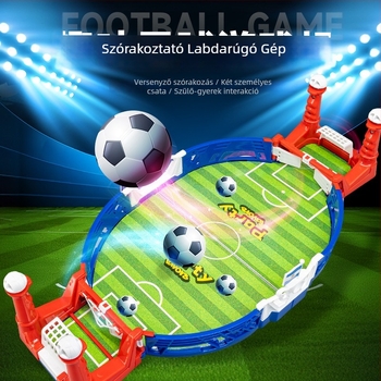 Hengyue kétfős asztali foci játék – társasjáték családi interakcióval, fejleszti a kéz-szem koordinációt, 4–6 éveseknek.