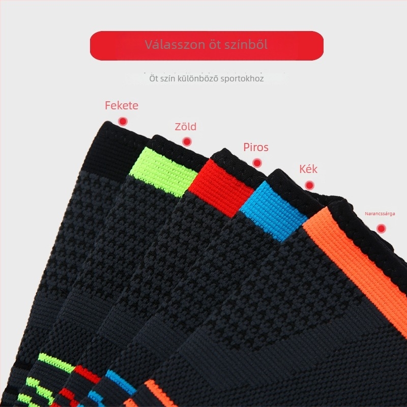 Nylon könyökvédők kötött pánttal, taktikai védelem sportokhoz