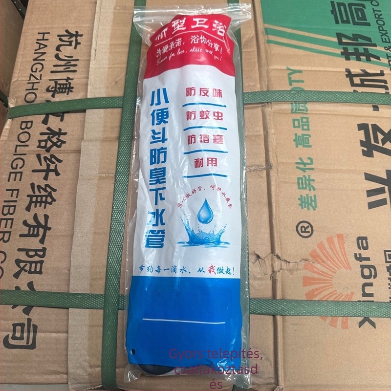 Közösségi mosdó urinal lefolyócső kiegészítő, szagmentes, műanyag, új kínai stílus