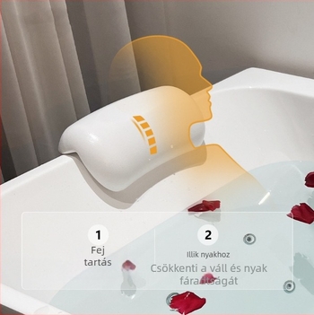 PU fürdőpárna kádhoz, egyetlen darabból álló konstrukció, modern minimalist stílus