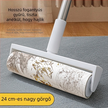 Szőrleválasztó görgő tépőpapírral – háziállatok szőrének eltávolítása