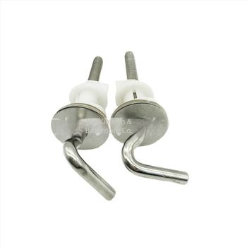 Rozsdamentes acél WC-fedélpánt – OEM, telepítéshez, hajlítási feldolgozás, modern minimalist stílus