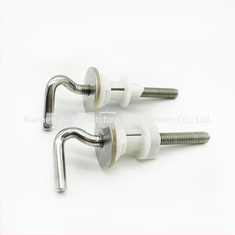 Rozsdamentes acél WC-fedélpánt – OEM, telepítéshez, hajlítási feldolgozás, modern minimalist stílus