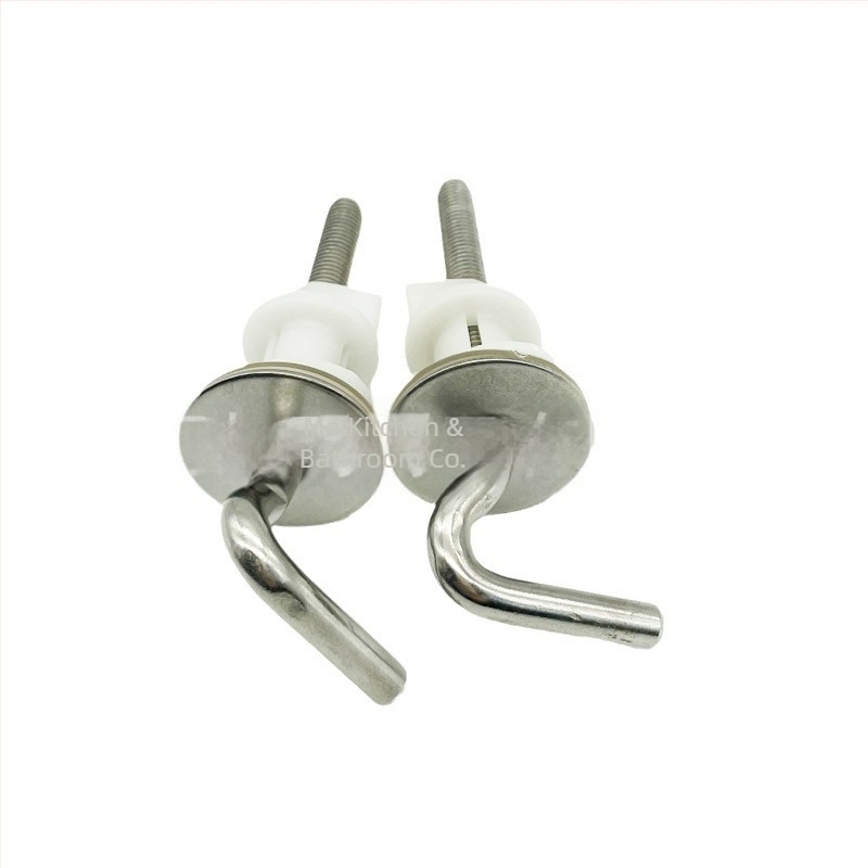 Rozsdamentes acél WC-fedélpánt – OEM, telepítéshez, hajlítási feldolgozás, modern minimalist stílus