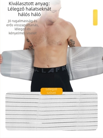 Wan Hui deréktámasz öv — univerzális, posztoperatív, minden évszakhoz, badmintonhoz