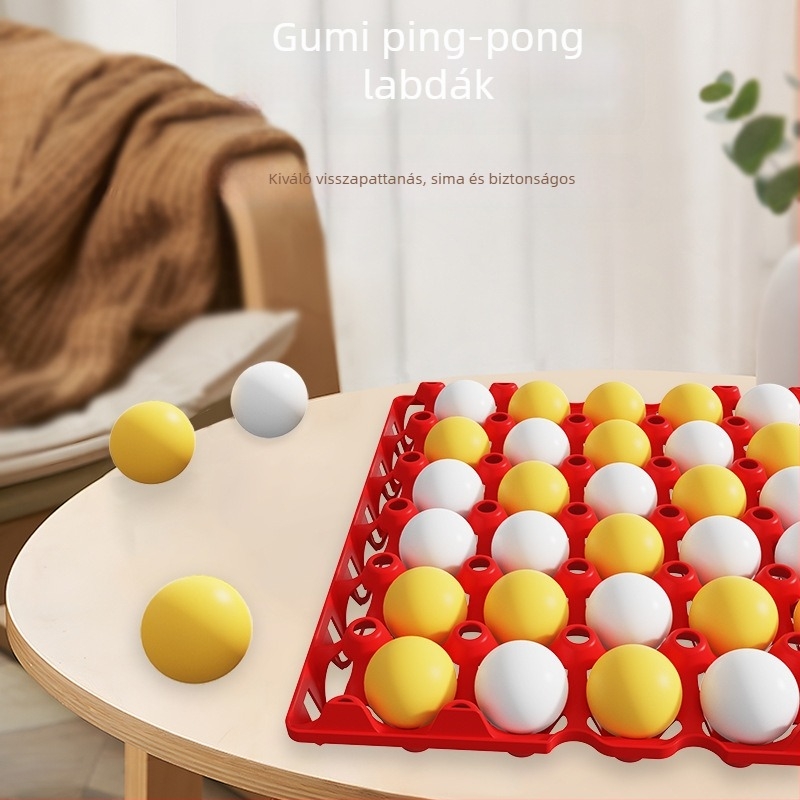 Gyerekeknek szóló többjátékos társasjáték-készlet – versengő multiplayer, szülő–gyermek interakció, oktató játék, műanyagból, 4–6 éveseknek