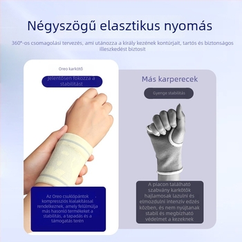 Nylon légáteresztő csuklóvédő sportvédő, csuklóvédelem, kosárlabda, asztalitenisz, tollaslabda, futás